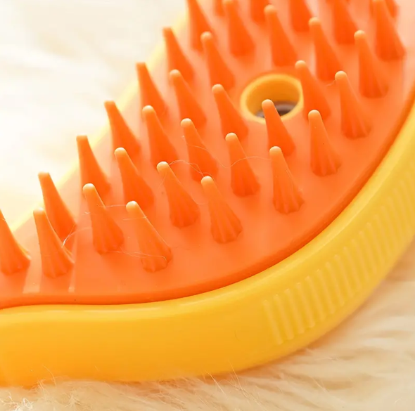 Brosse à vapeur électrique pour chat & chien