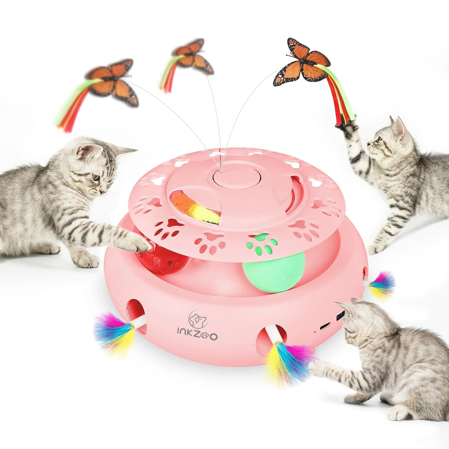 Jouets interactifs pour chats