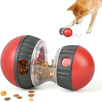 Balle roulante fuite de nourriture pour chien