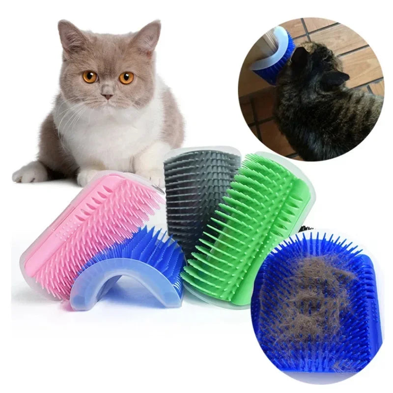 Auto-Toiletteur pour Chats avec Herbe à Chat